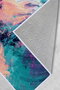 Conceptum Alfombra Multicolor con Impresión Digital 3D de 60 x 100 cm